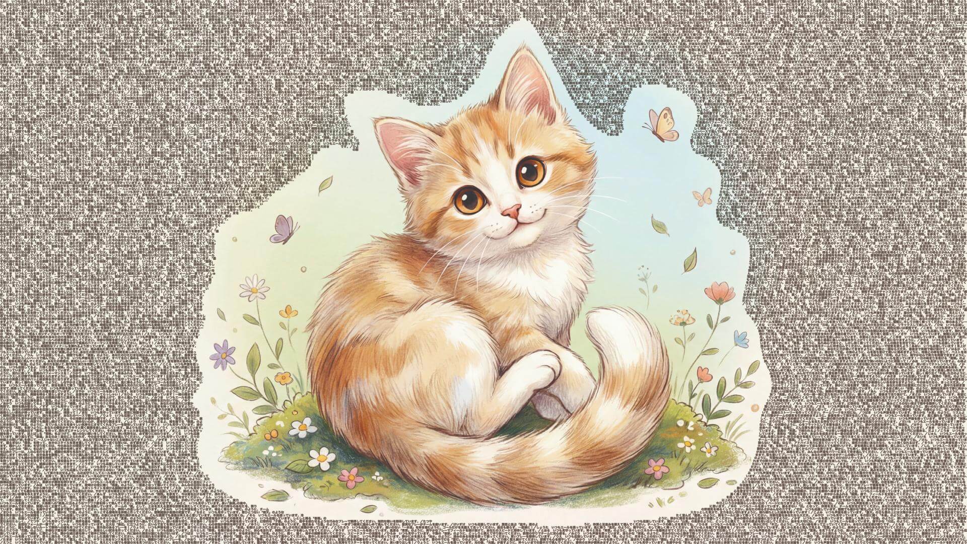 スクリプトアート（ブラック）